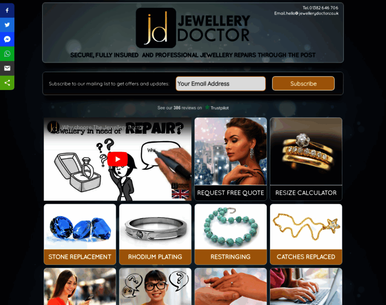 Jewellerydoctor.co.uk thumbnail