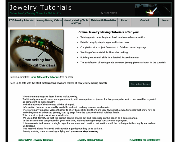 Jewelry-tutorials.com thumbnail