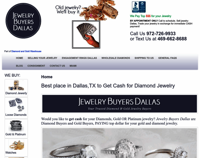 Jewelrybuyersdallas.com thumbnail