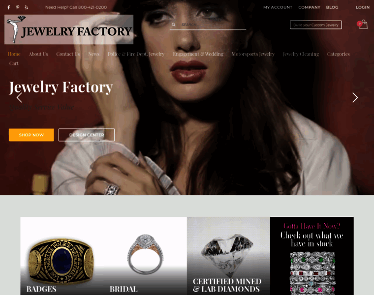 Jewelryfactory.com thumbnail