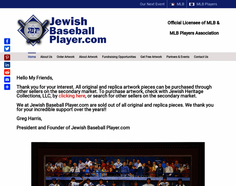 Jewishbaseballplayer.com thumbnail