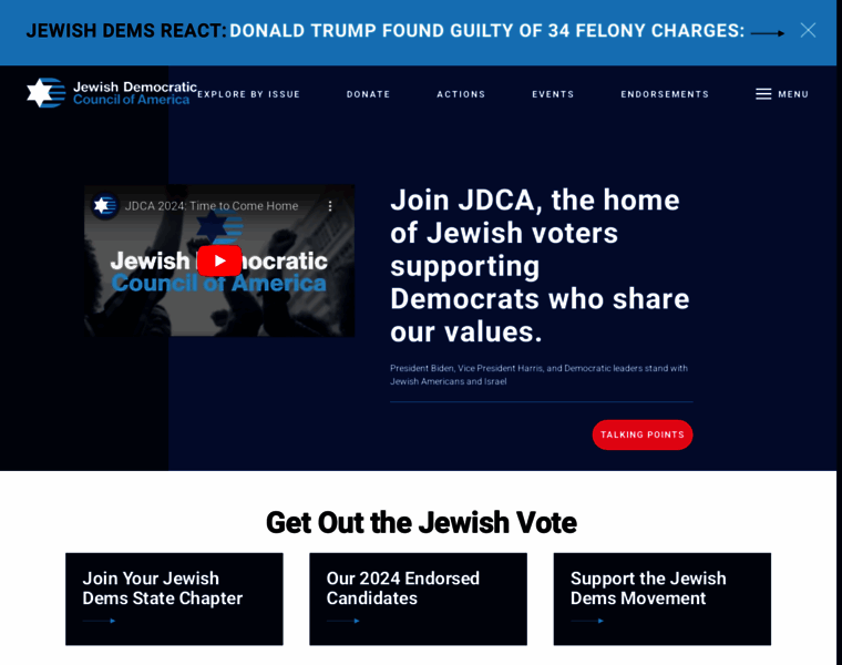 Jewishdems.org thumbnail
