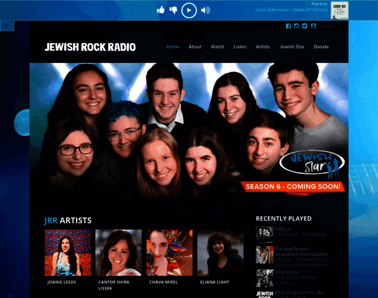 Jewishrockradio.com thumbnail