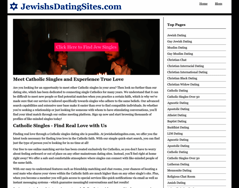 Jewishsdatingsites.com thumbnail