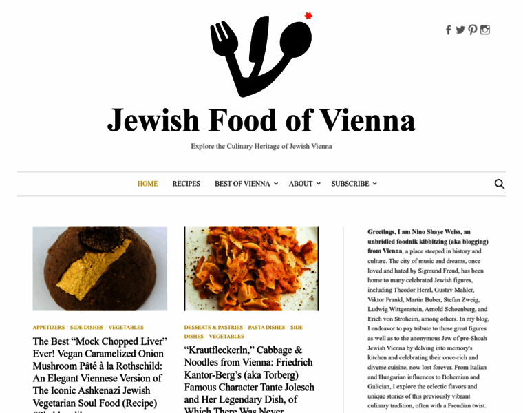 Jewishviennesefood.com thumbnail