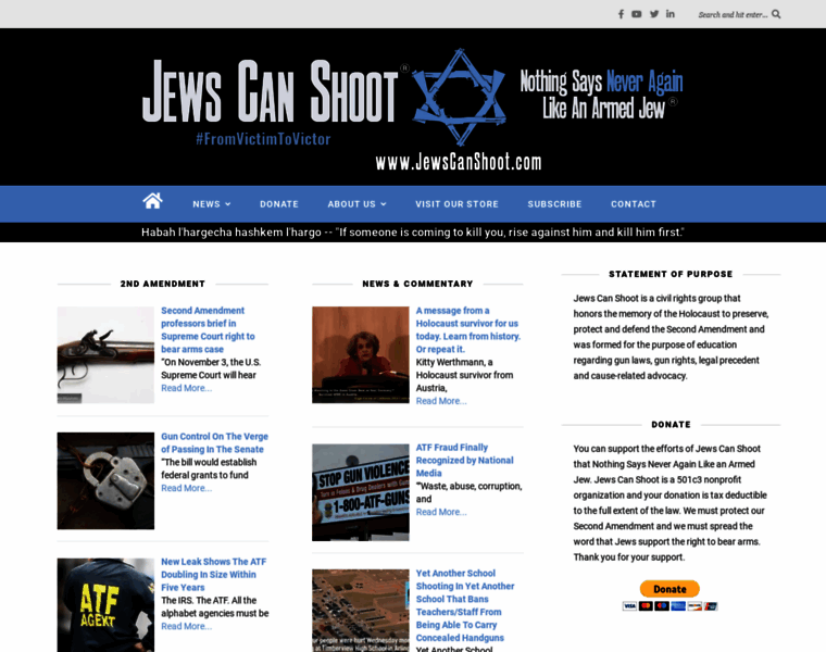 Jewscanshoot.com thumbnail