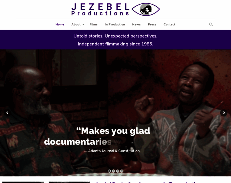 Jezebelproductions.org thumbnail