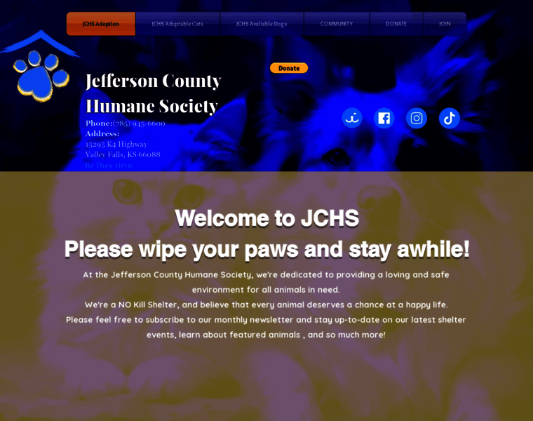 Jfcountypets.com thumbnail