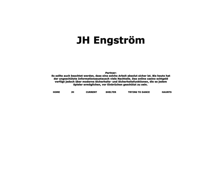 Jhengstrom.com thumbnail