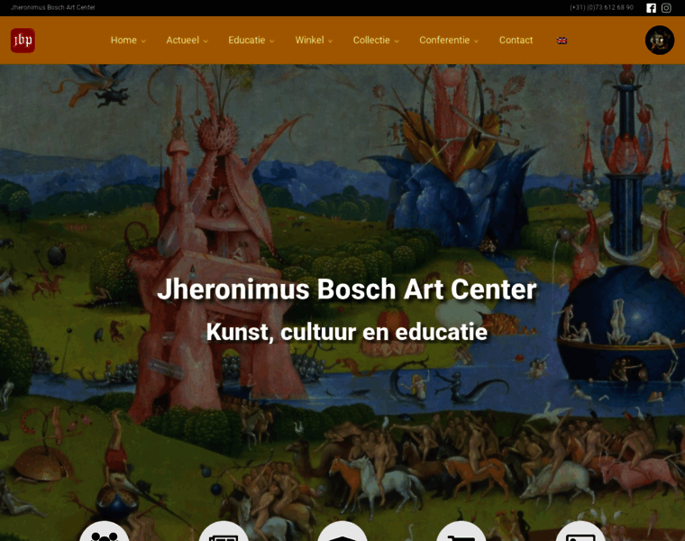 Jheronimusbosch-artcenter.nl thumbnail