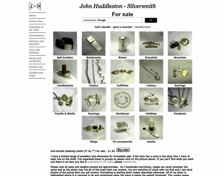Jhsilvershop.co.uk thumbnail