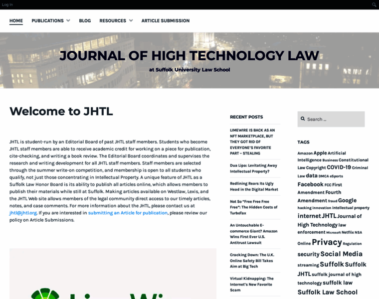 Jhtl.org thumbnail