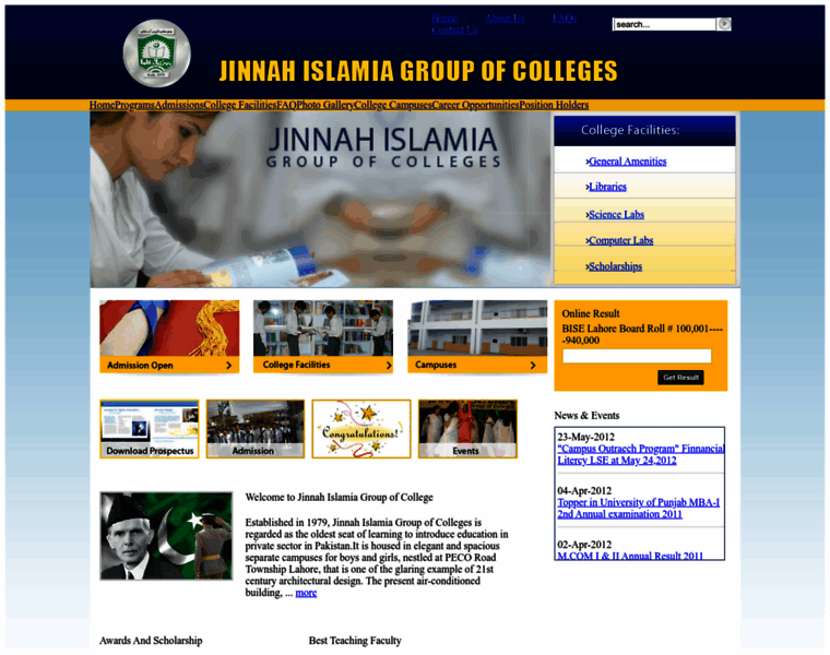 Jicc.edu.pk thumbnail