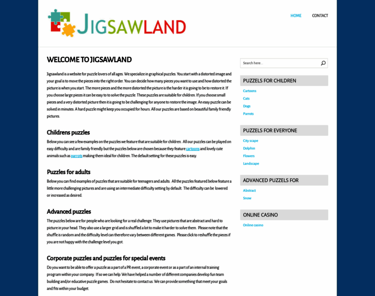 Jigsawland.com thumbnail