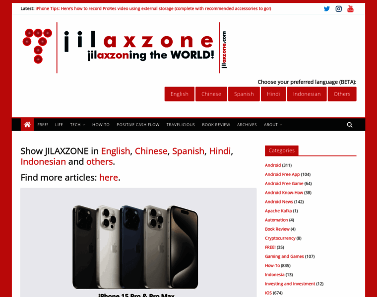 Jilaxzone.com thumbnail