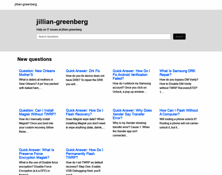 Jillian-greenberg.com thumbnail