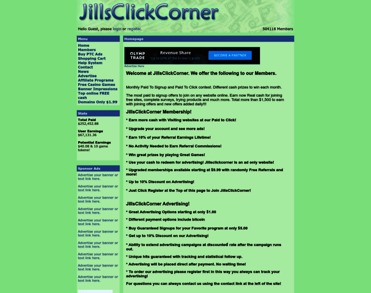 Jillsclickcorner.com thumbnail