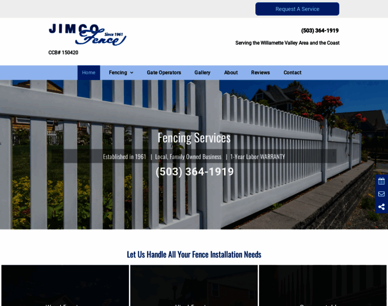 Jimco-fence.com thumbnail