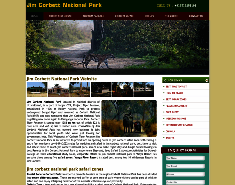 Jimcorbettnationalpark.com thumbnail