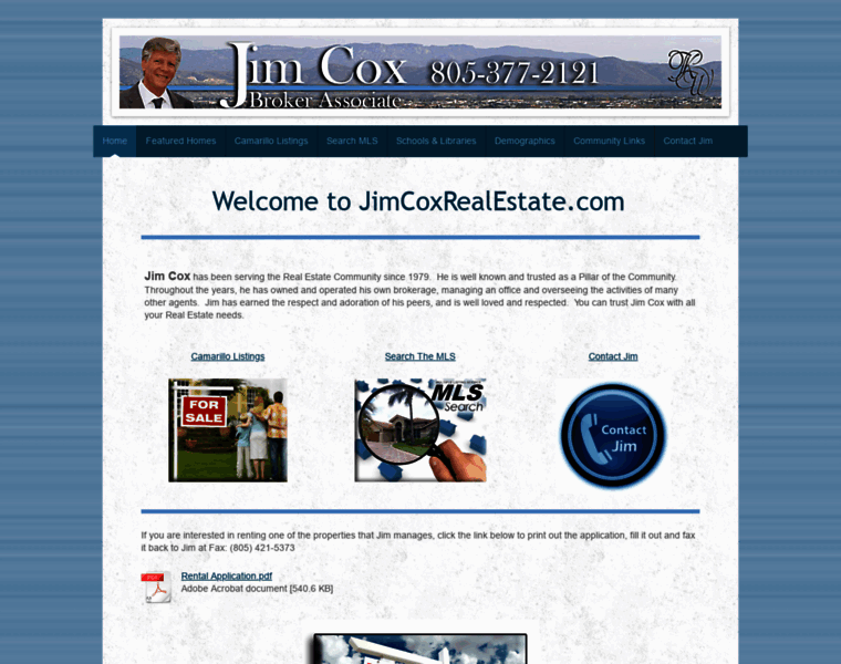 Jimcoxrealestate.com thumbnail
