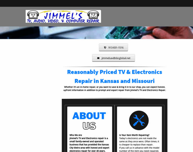 Jimmelsrepair.com thumbnail