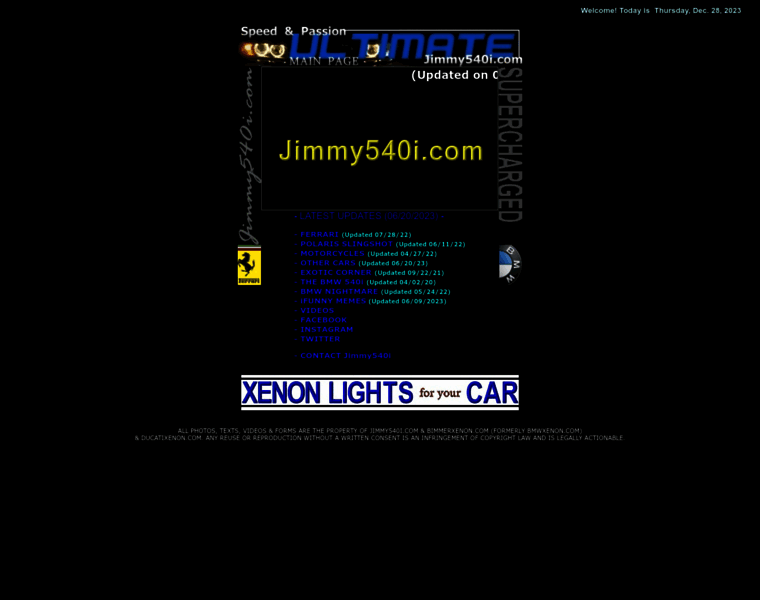 Jimmy540i.com thumbnail
