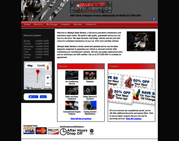 Jimmysautoservice.com thumbnail