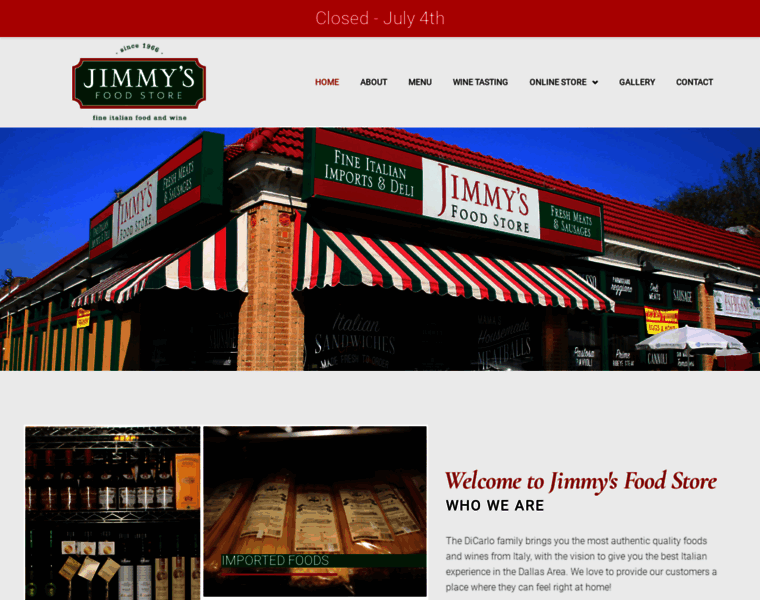 Jimmysfoodstore.com thumbnail