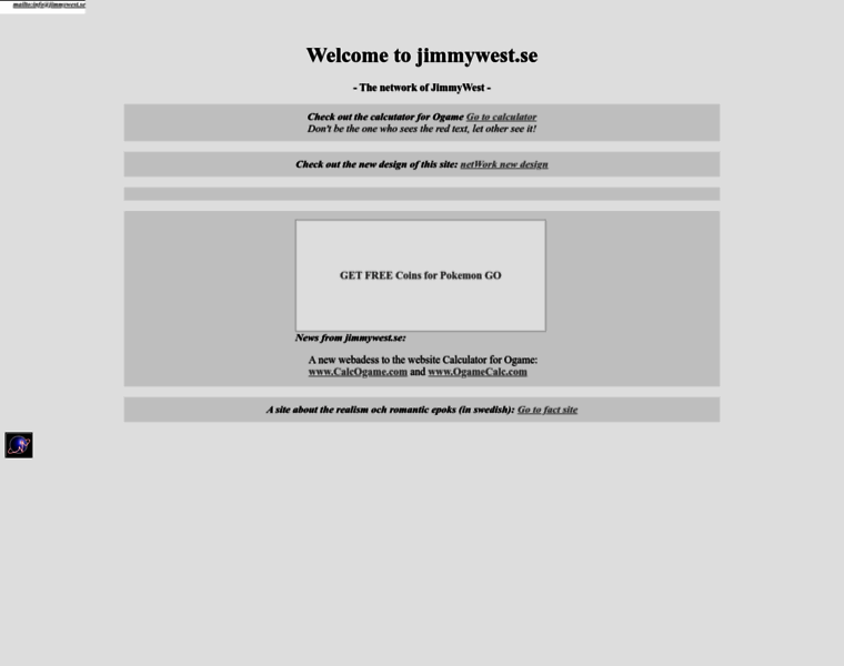 Jimmywest.se thumbnail