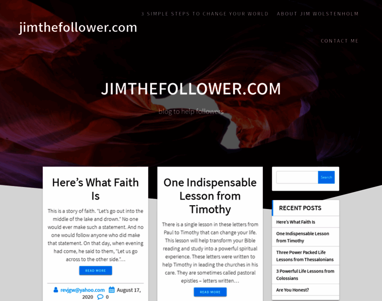 Jimthefollower.com thumbnail