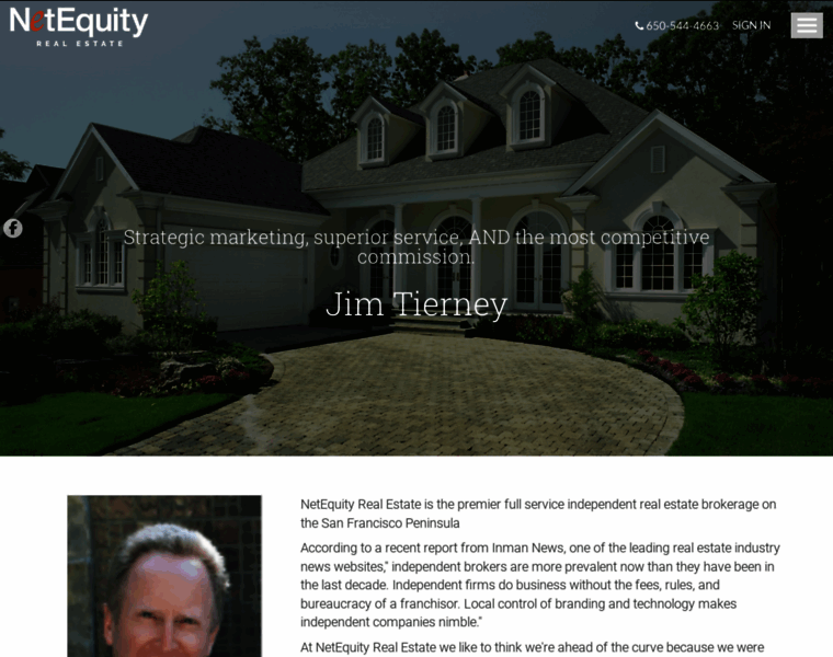 Jimtierney.com thumbnail