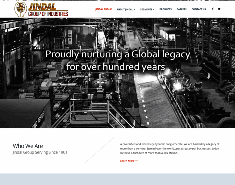 Jindalgroupofindustries.com thumbnail