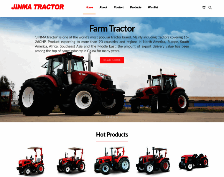 Jinma-tractor.com thumbnail