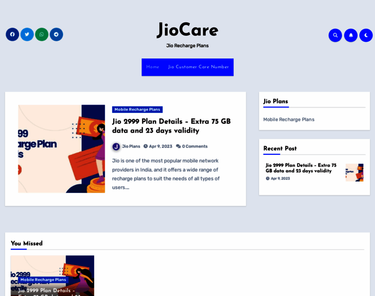 Jiocare.net thumbnail