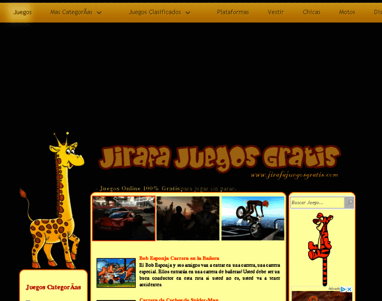 Jirafajuegosgratis.com thumbnail