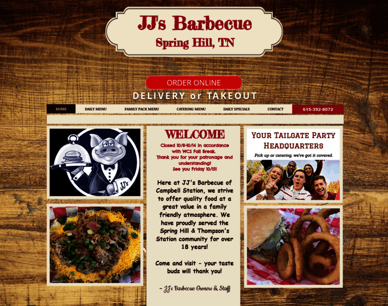 Jjsbarbecuecs.com thumbnail