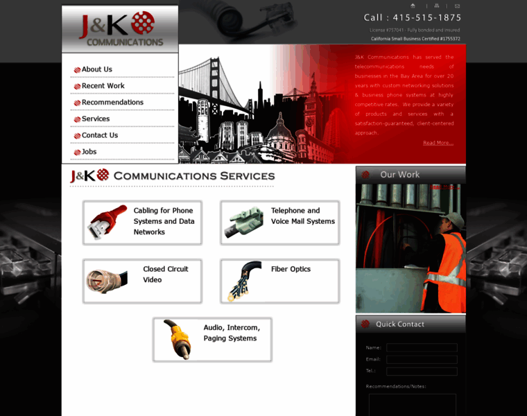 Jkcommunications.biz thumbnail