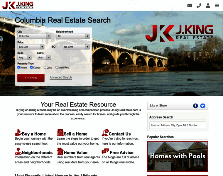 Jkingrealestate.com thumbnail