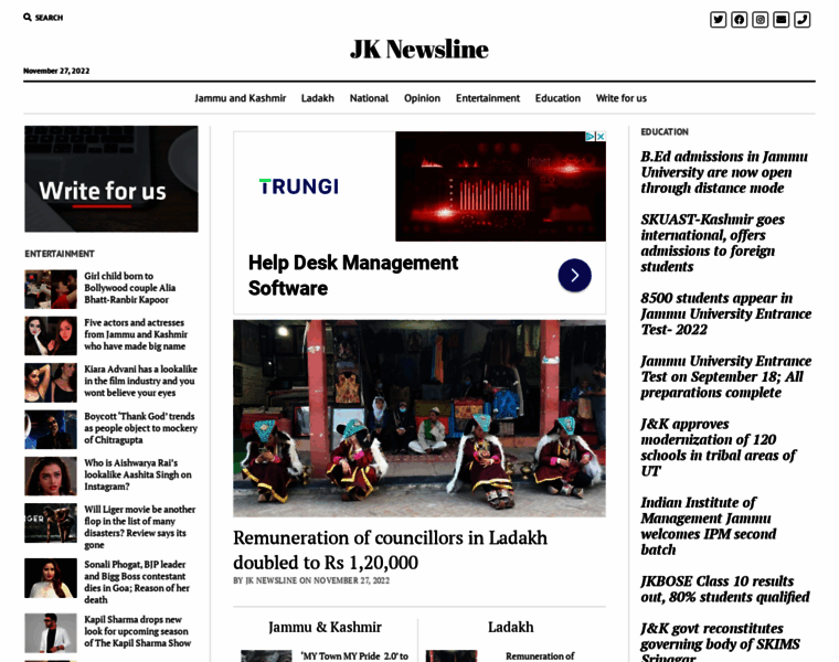 Jknewsline.com thumbnail