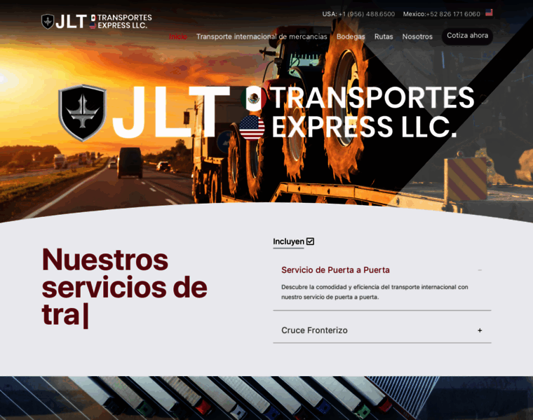 Jlttransportes.mx thumbnail