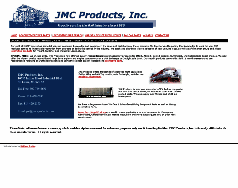 Jmc-products.com thumbnail