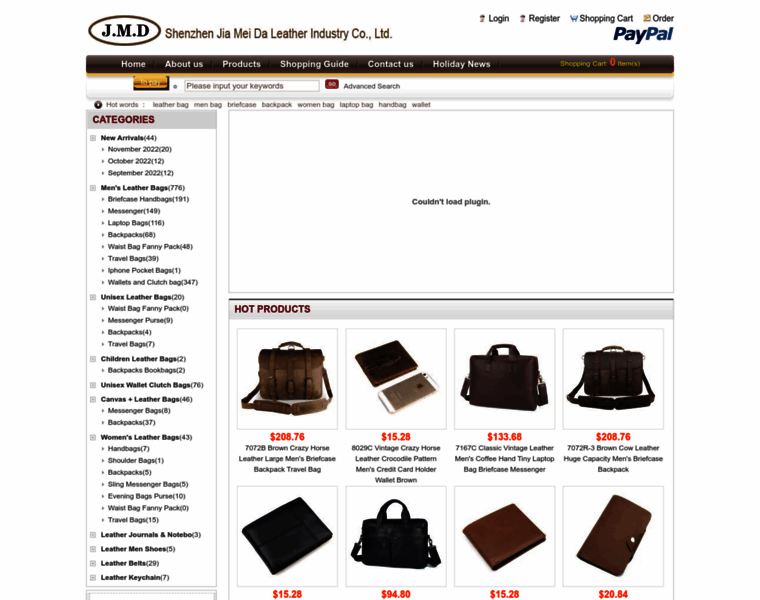 Jmd-leatherbag.com thumbnail