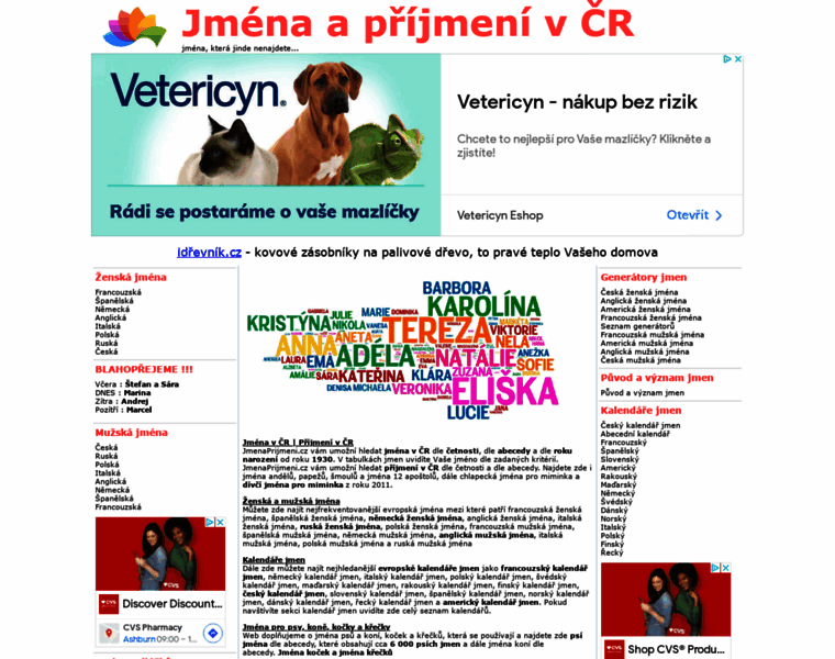 Jmenaprijmeni.cz thumbnail