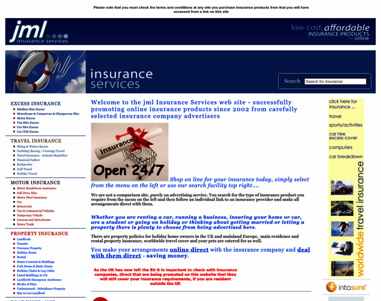 Jml-insurance.co.uk thumbnail