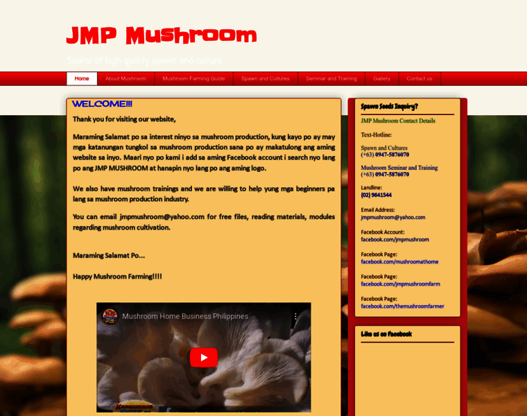 Jmpmushroom.com thumbnail