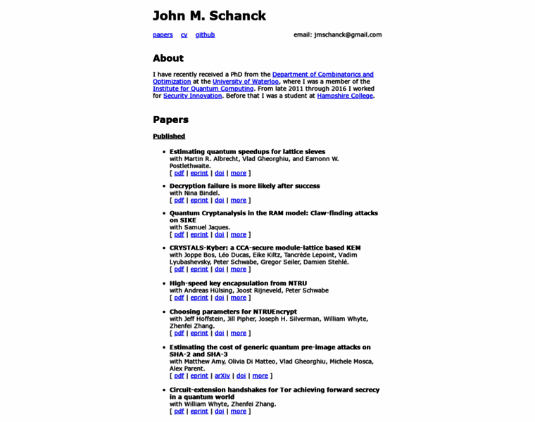Jmschanck.info thumbnail