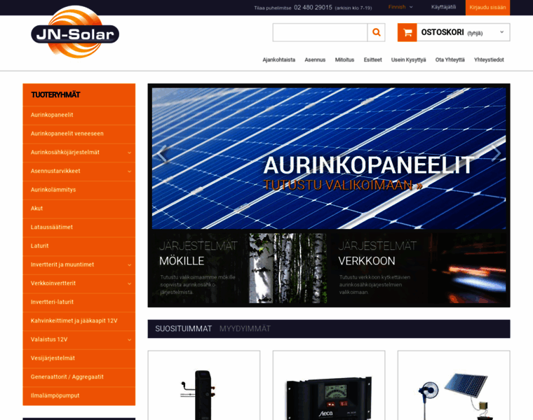 Jn-solar.fi thumbnail