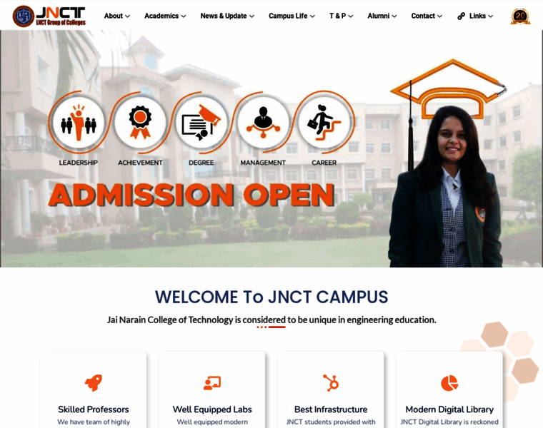 Jnctbhopal.ac.in thumbnail