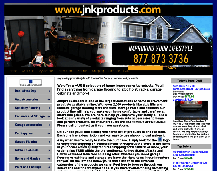 Jnkproducts.com thumbnail