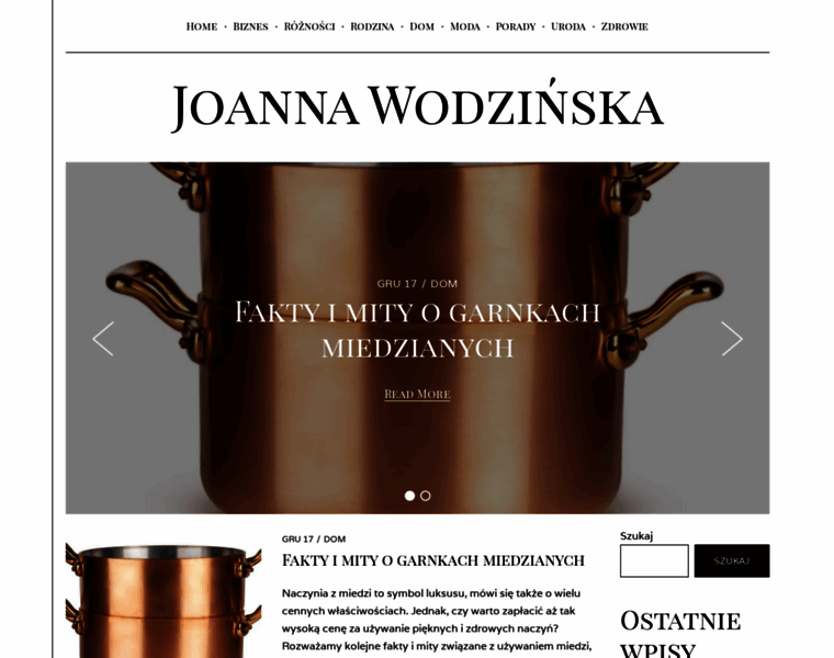 Joannawodzinska.pl thumbnail